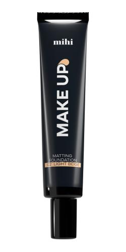 Matterende foundation 02 Light Beige