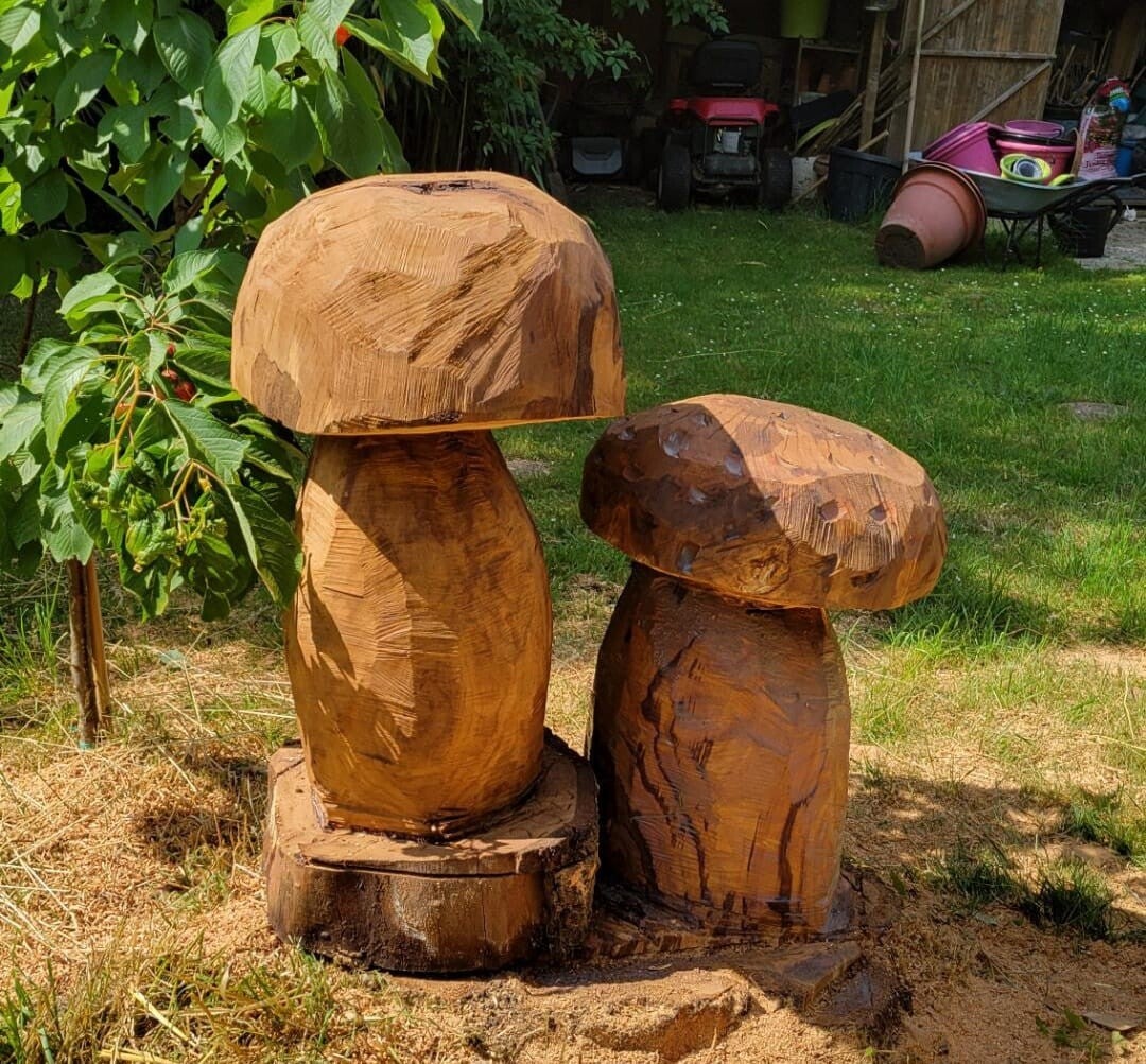 scultpure bois artiste kevin bellay elagueur grimpaeur paysagiste amenagement exterieur