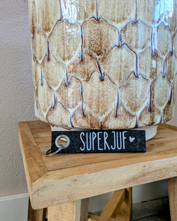 Sleutelhanger Superjuf
