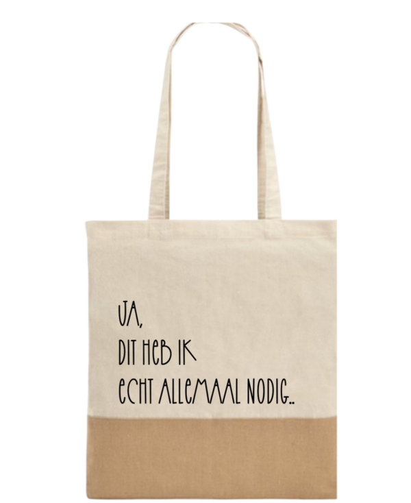 Ja, dit heb ik echt allemaal nodig