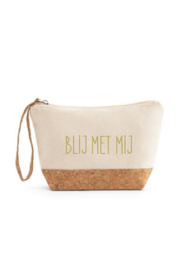 Make-up tasje kurk blij met mij