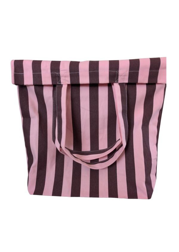 Canvas tas strepen- personaliseerbaar