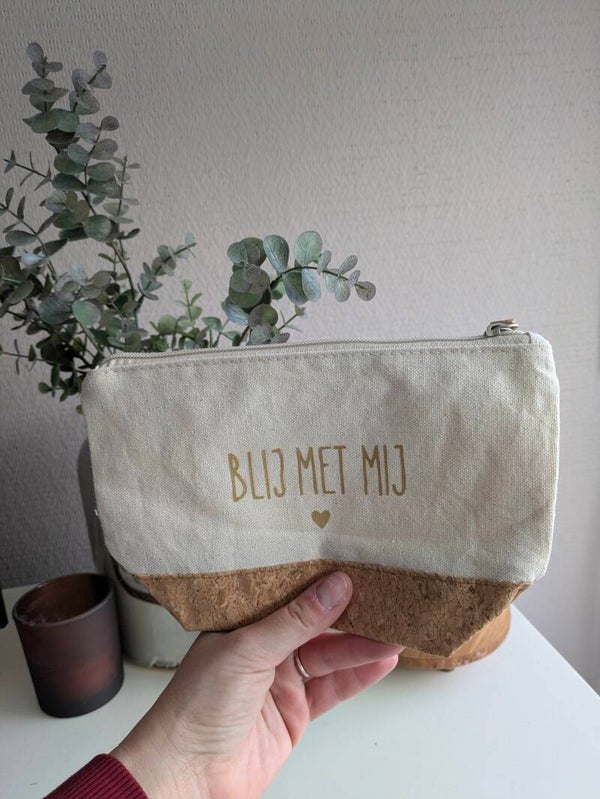 Make-up tasje kurk in met mij