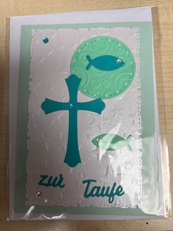 Grußkarte Taufe