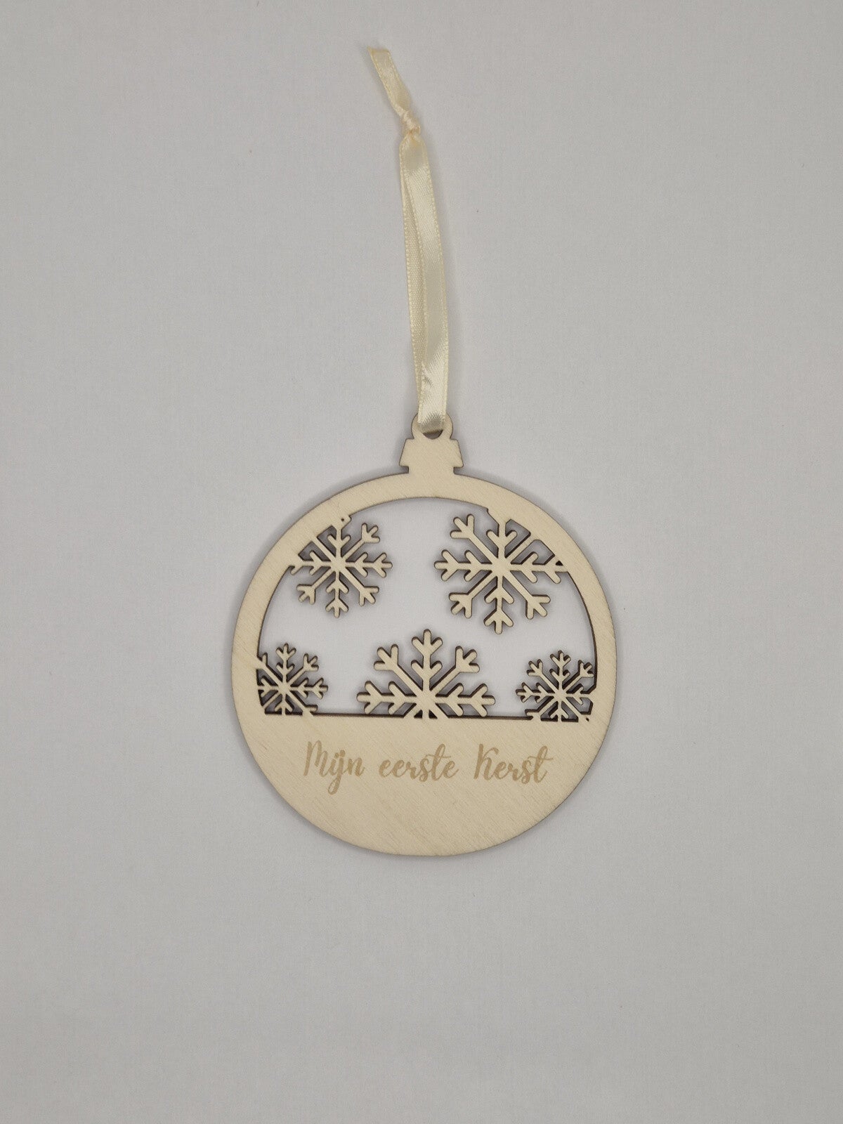 Gepersonaliseerde kerstbal sneeuwvlok