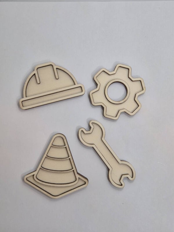 Vultray set bouwvakker