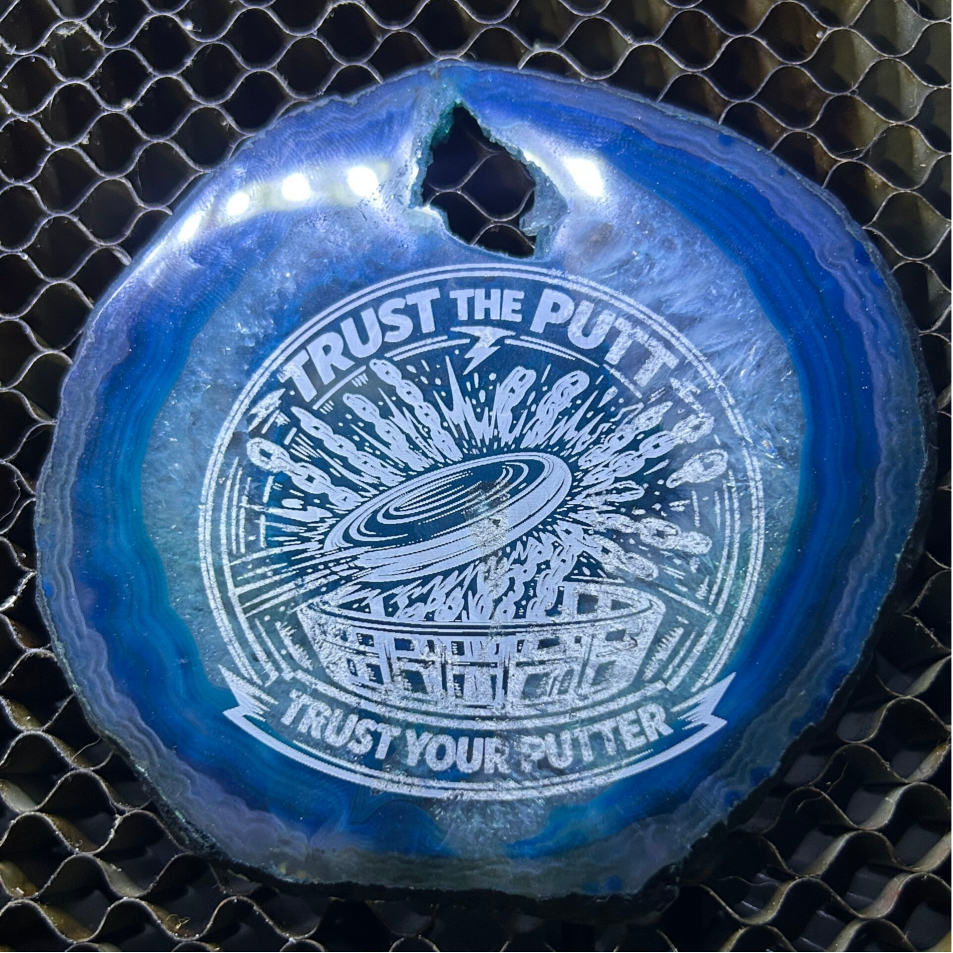 Premium Engraved Disc Golf Mini Markers
