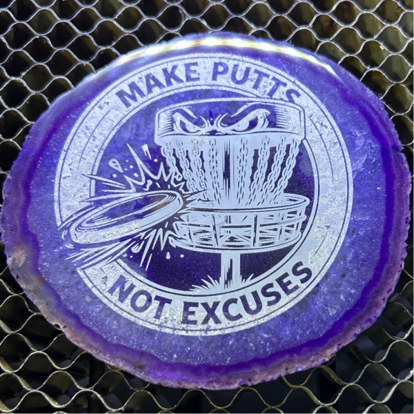 Premium Engraved Disc Golf Mini Markers