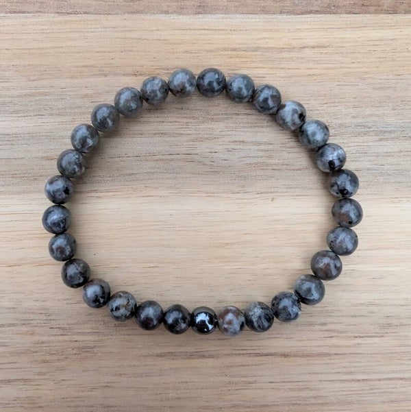 Yooperlite (6mm) with Hematite