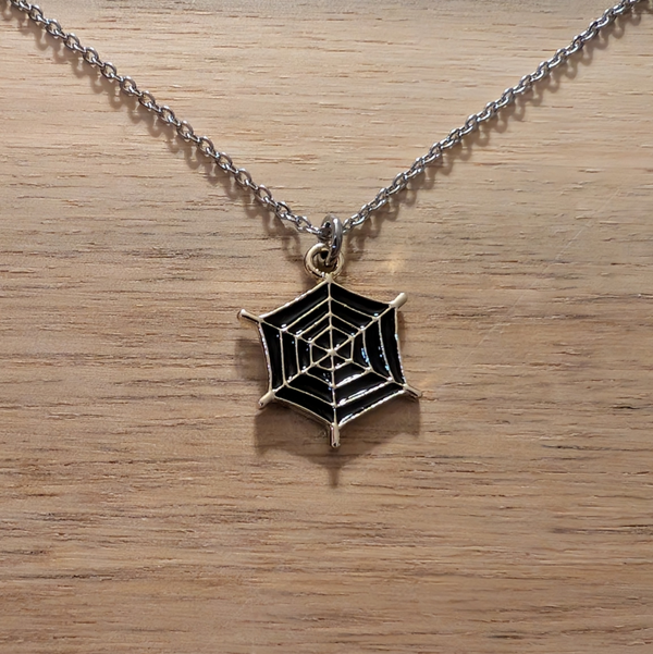 Spider Web Necklace