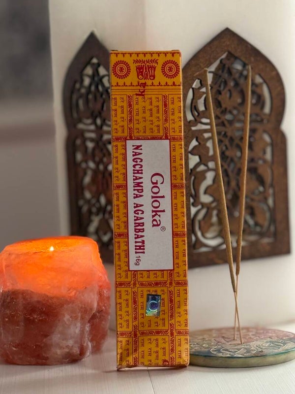 🕉️ Goloka Nag Champa Agarbathi – Tradition et pureté