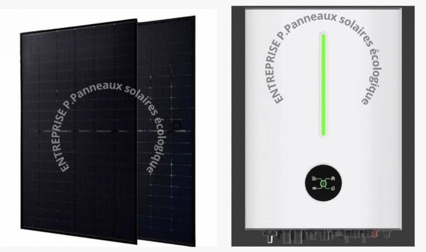 KIT SOLAIRE HYBRIDE AVEC BATTERIE