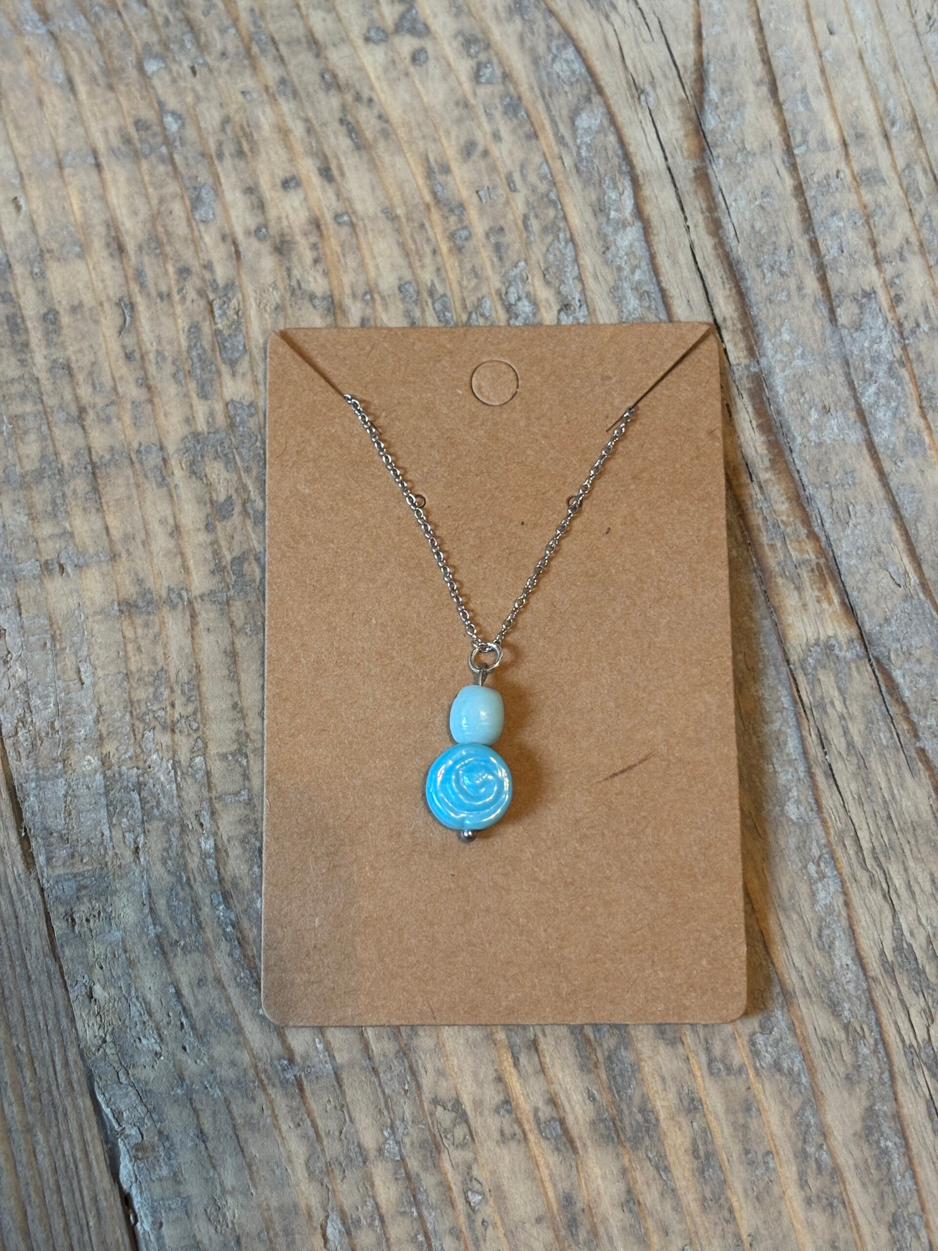 Aqua harmony necklace