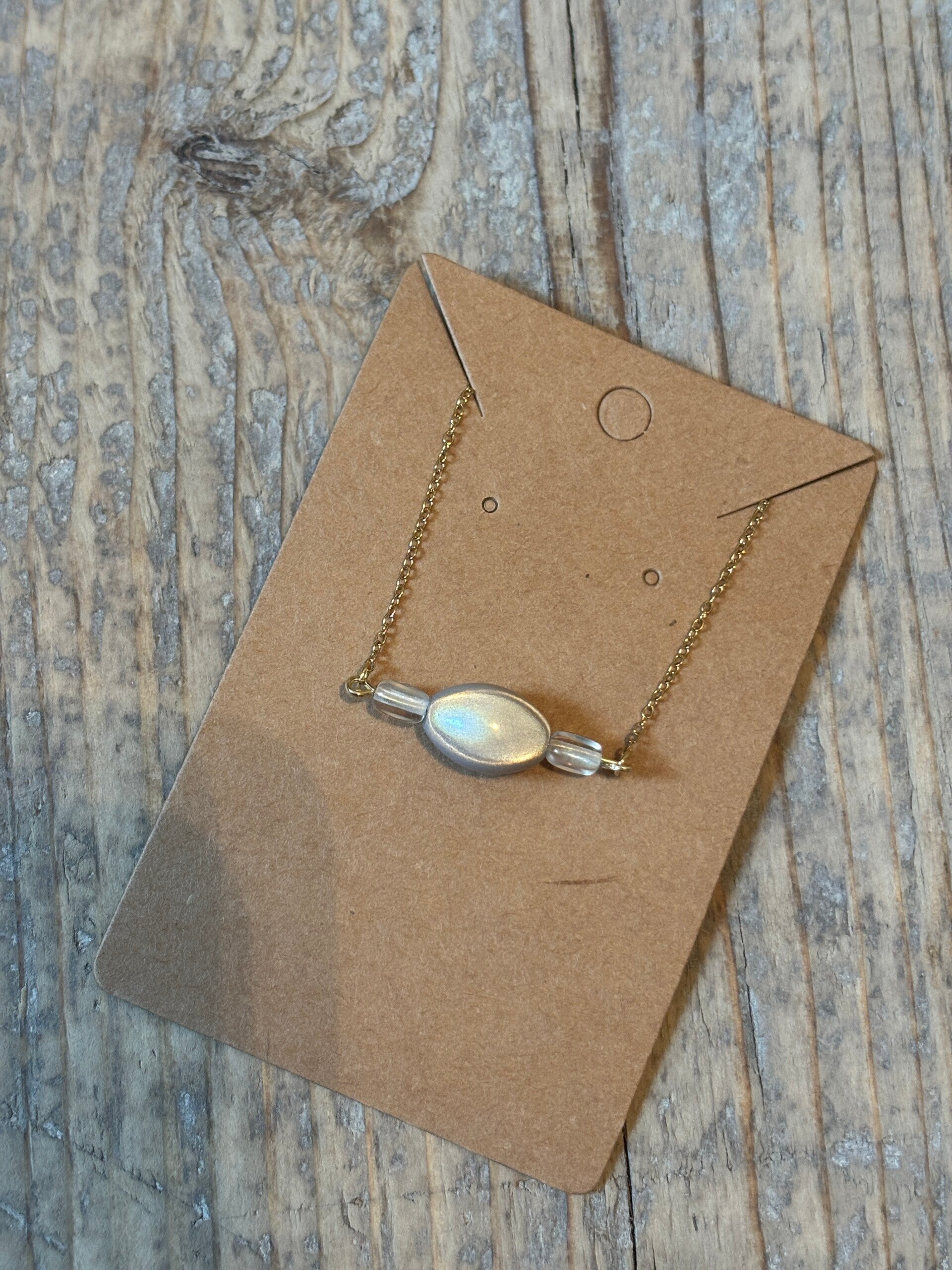Pearl mist necklace