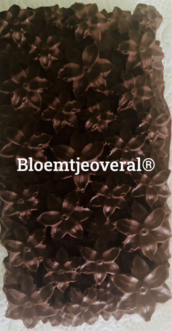 Bloemtjeoveral® exclusieve melk chocolade reep kokosnoot