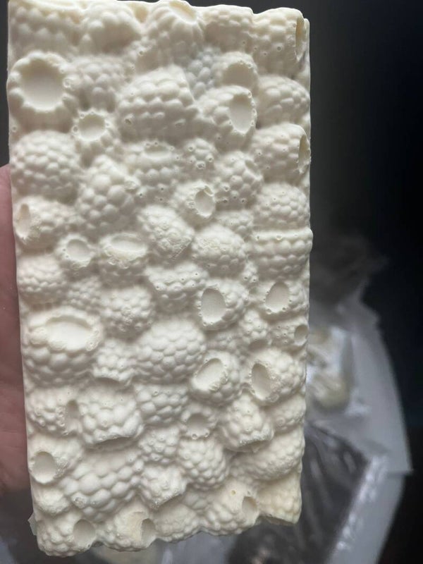 Bloemtjeoveral® exclusieve chocolade Reep Frambozen