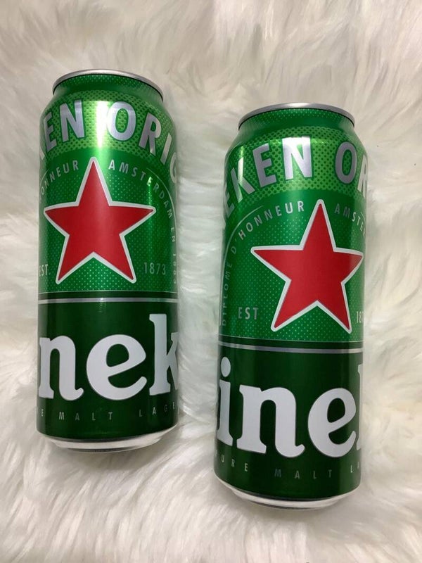 Heineken bier 500 ml (4 blikken)