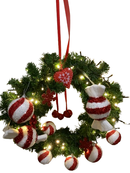 Kerstgeschenk nr.29 (kerstkrans) Christmas Wreath)