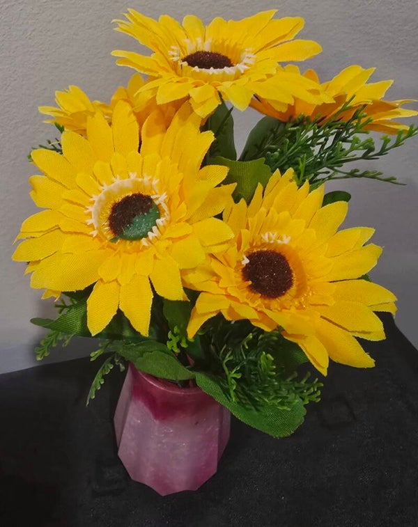 Small Resin Vase/makeup Brush Holder