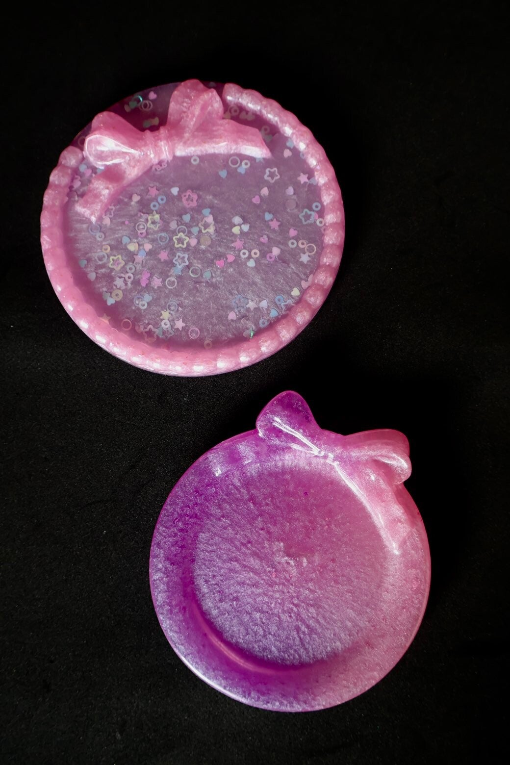 Resin Bow Trinket Holder
