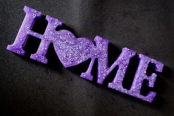 Resin signs - LOVE, HOME, FAMILY and Live,love, laugh