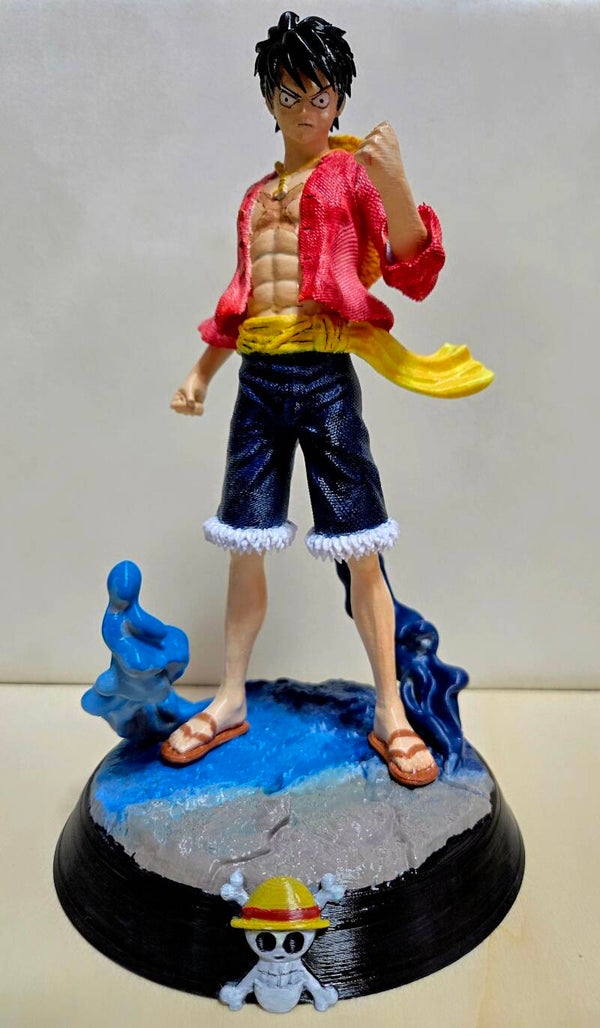🔥 Luffy in azione! 🏴‍☠️