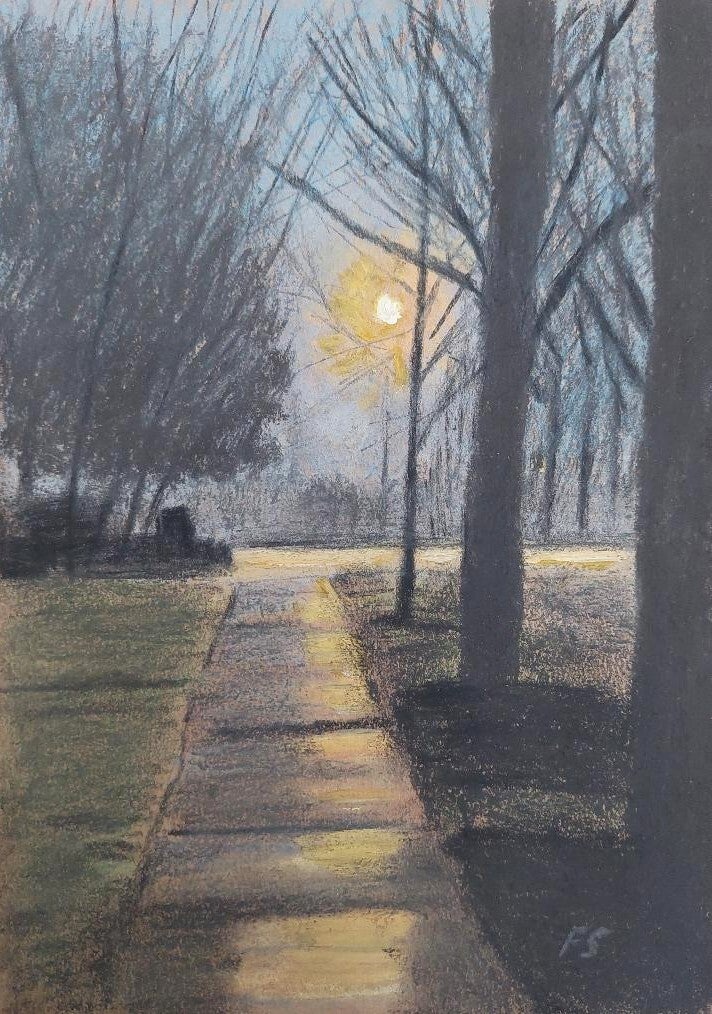 Dusk on the Street