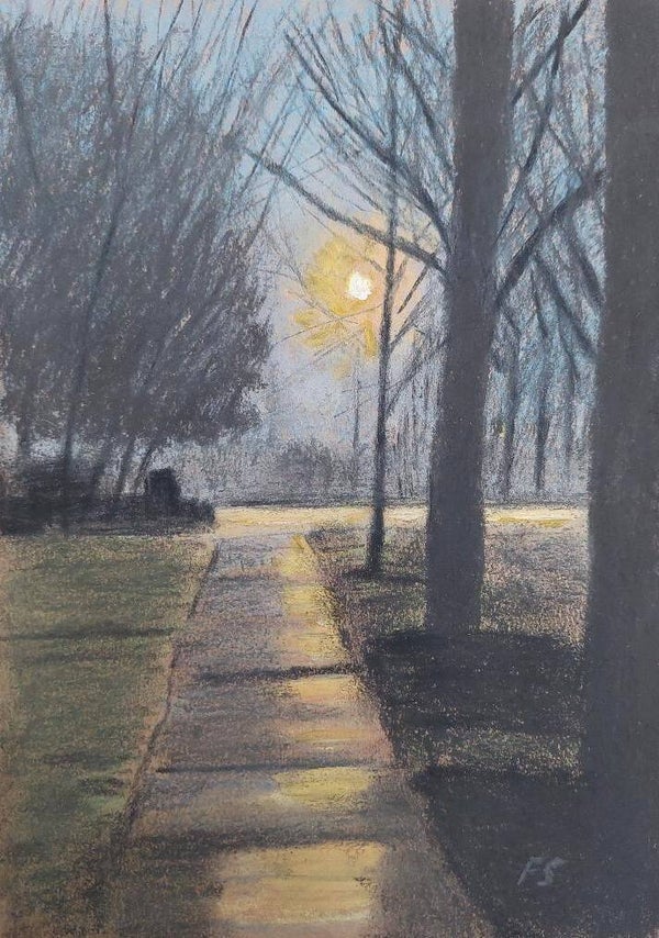 Dusk on the Street