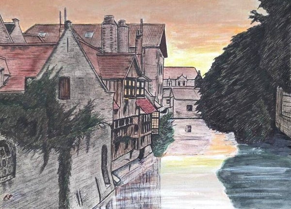Bruges Sunset