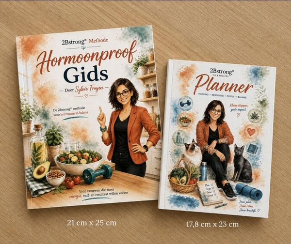 DUO BUNDEL: De Hormoonproof Gids + 2Bstrong® 4-Weken Planner