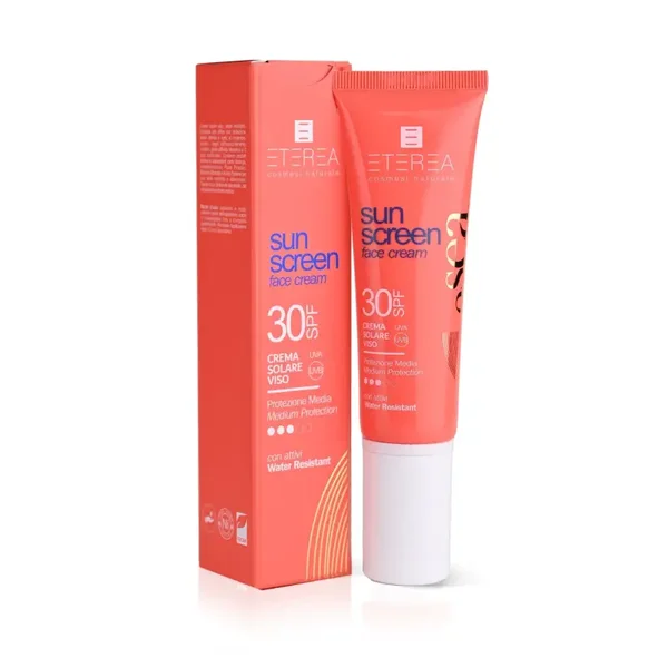 ETEREA COSMESI- SUN SCREEN FACE CREAM 30 SPF