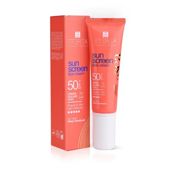 ETEREA COSMESI- SUN SCREEN FACE CREAM 50+ SPF