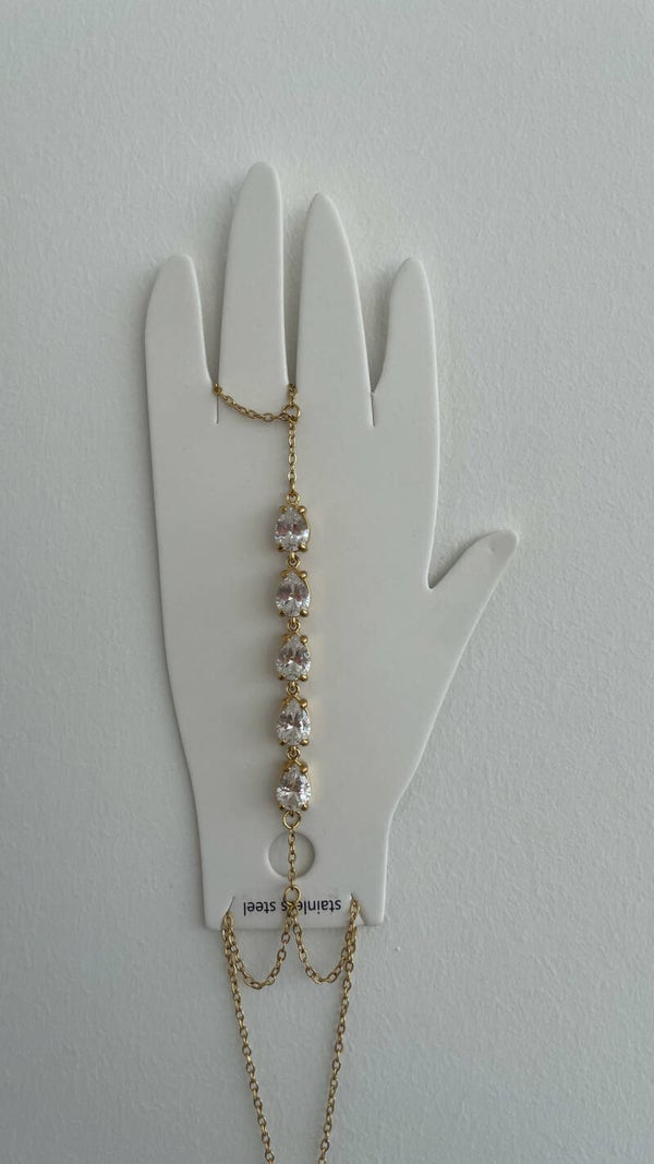 Hand Chain Crystal