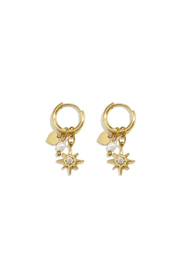 Oorbellen North Star