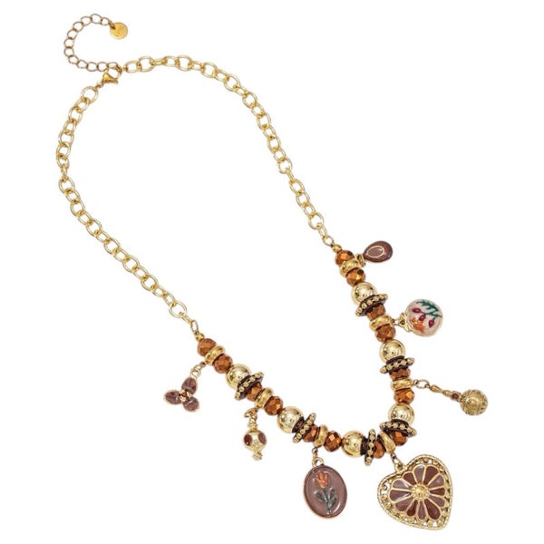 Bedelketting Lover Beads (bruin)
