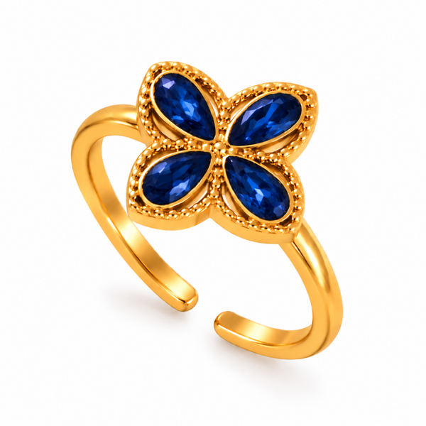 Ring Amelie blauw