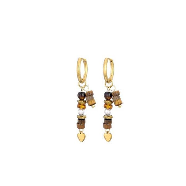Oorbellen Autumn Beads