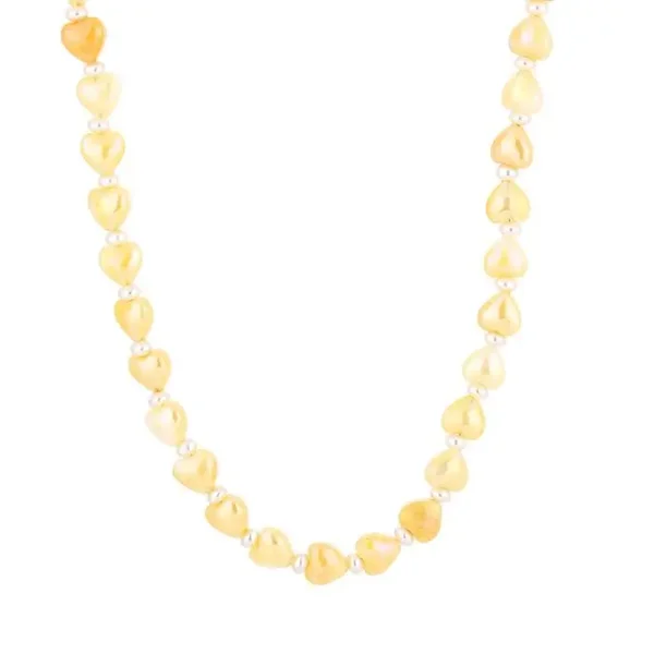 Hartjesketting Geel