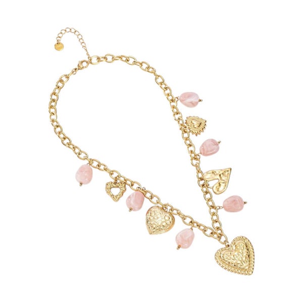 Spring Love bedelketting roze