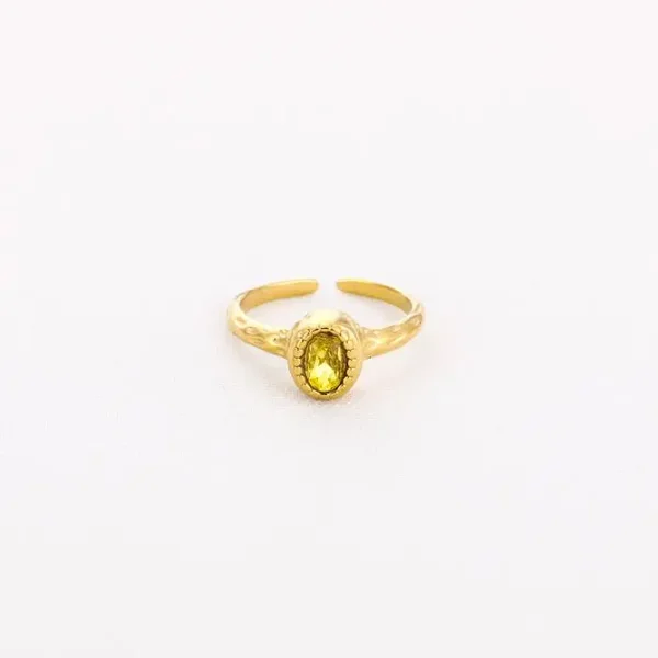 Ring Phoebe geel