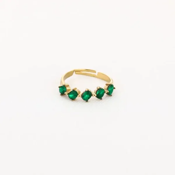 Ring Elizabeth groen