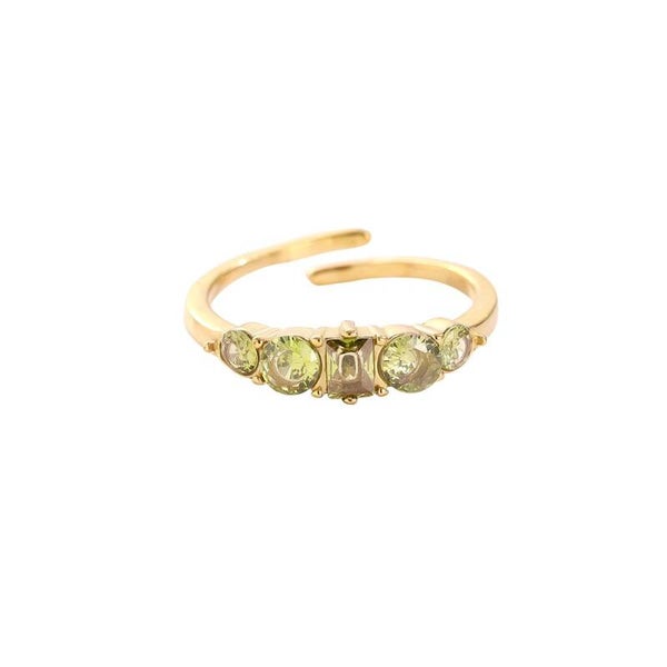 Ring Amelia groen