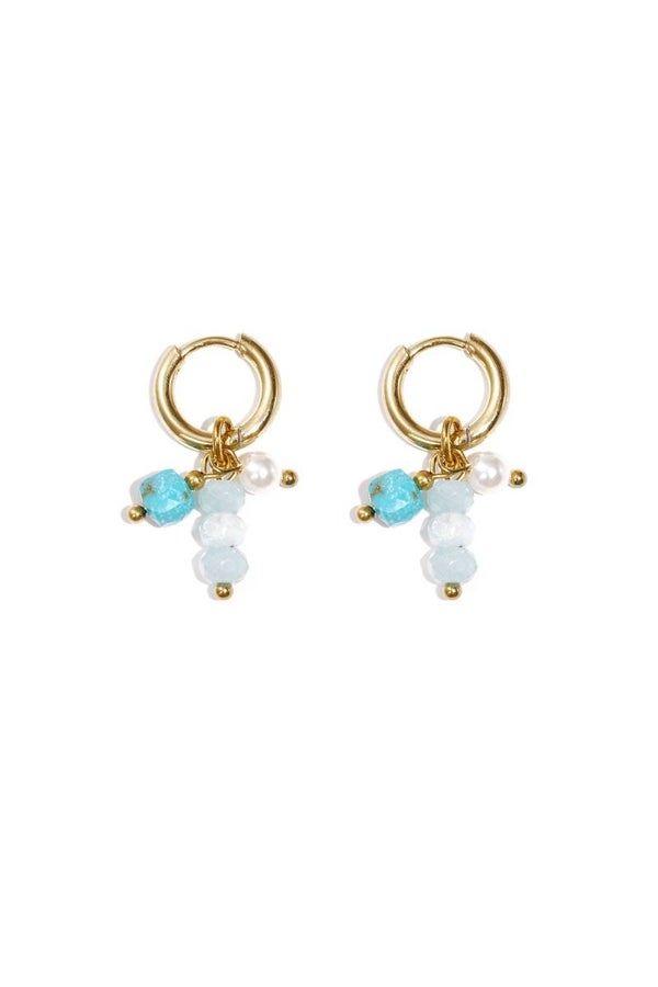 Oorbellen May blauw