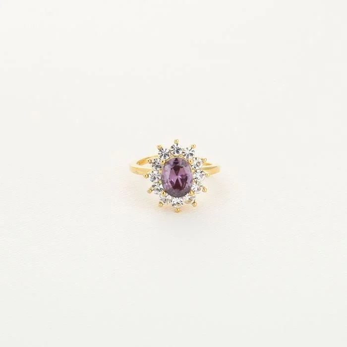 Ring Amethyst Glow