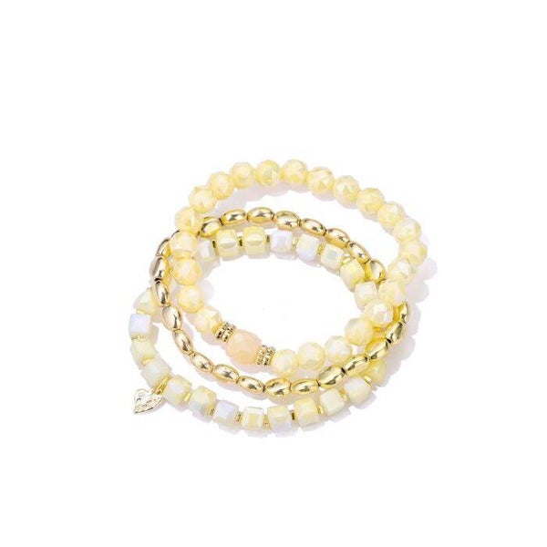Armbandenset Geel