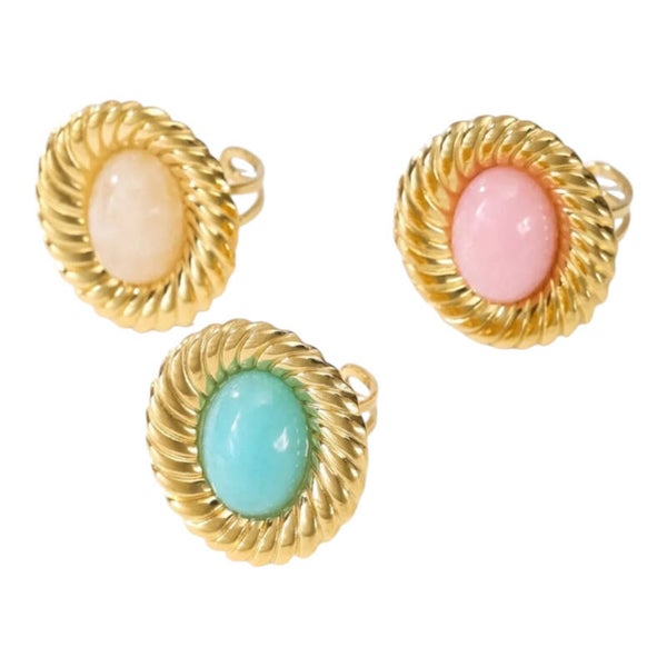 Ring Chunky Dot (wit)