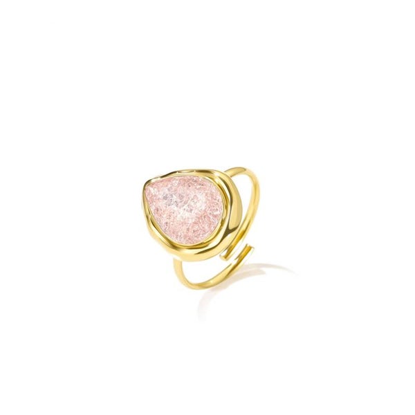 Ring Blush Gem (roze)