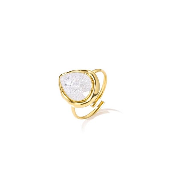 Ring Blush Gem (wit)
