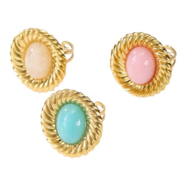 Ring Chunky Dot (roze)