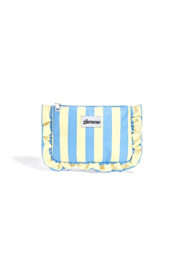 Make-Up tas blauw/geel